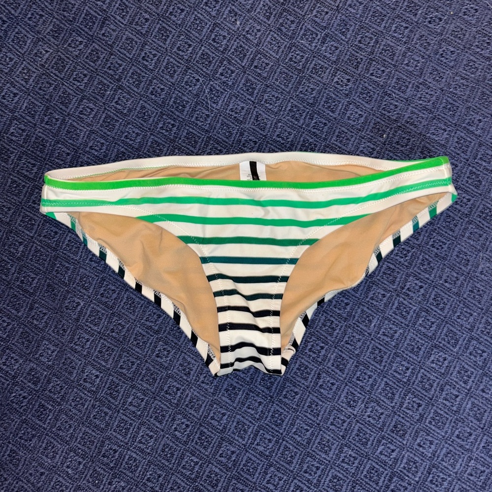 NWOT J.Crew Hipster Bikini Bottom in Ombré Stripe (top also)